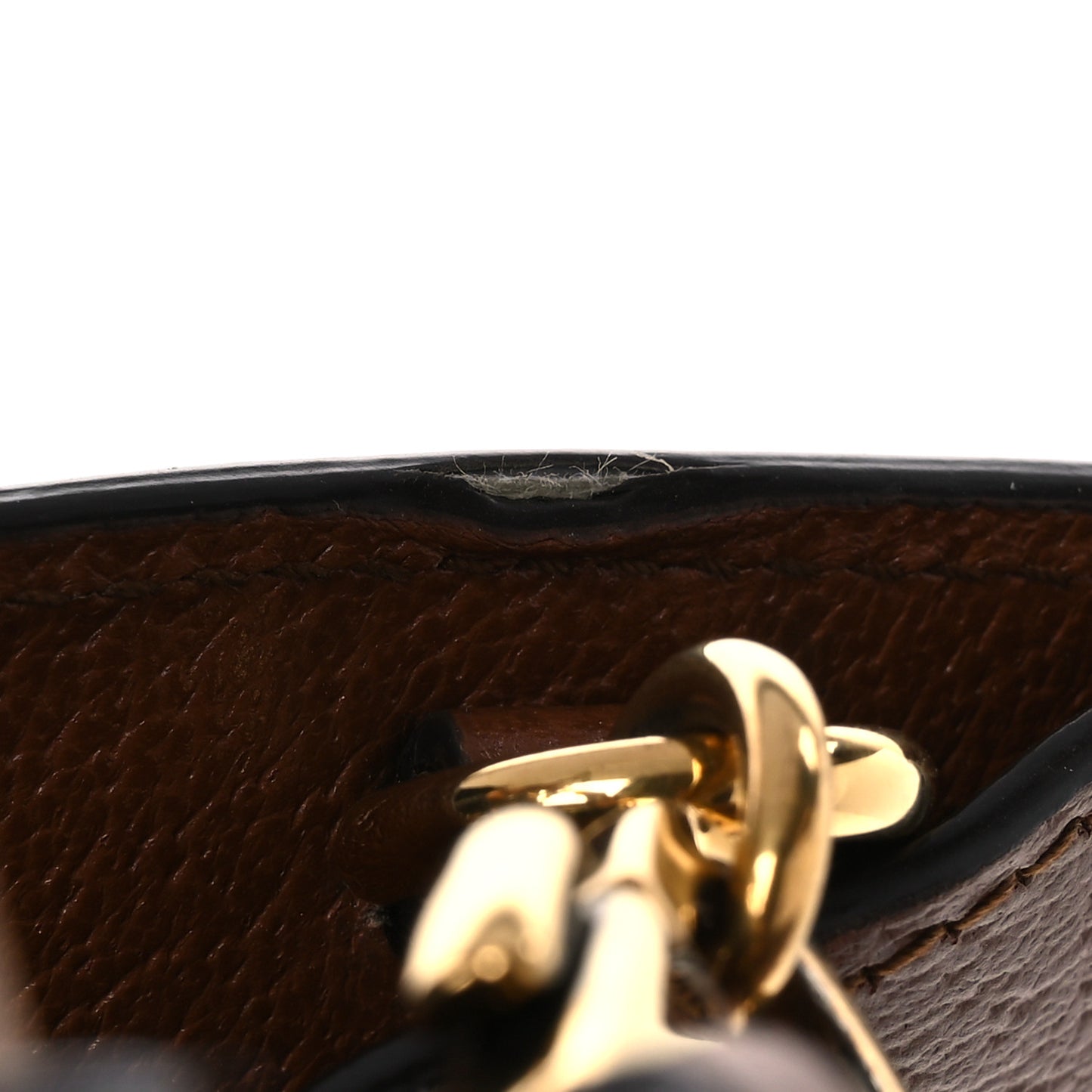 Textured Dollar Calfskin Medium Diana Tote Bag Cuir Black