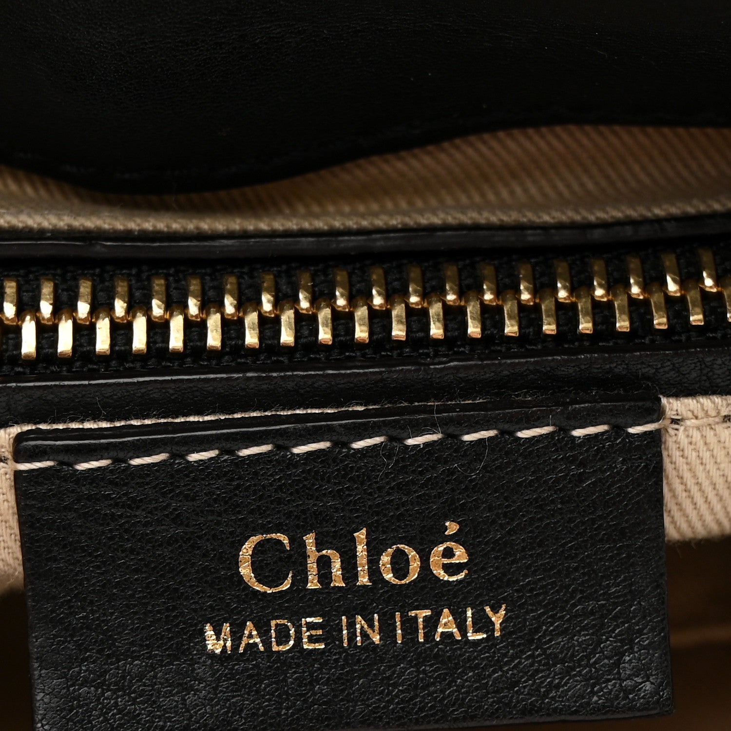 Chloe Suede Calfskin Medium Faye Backpack Black Black 6 of 10