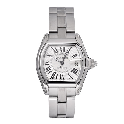 Cartier Stainless Steel 37mm Roadster Automatic Watch 1 of 12