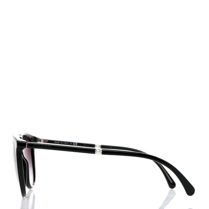 Chanel Acetate Butterfly Pearl Sunglasses 5394-H Black 3 of 8