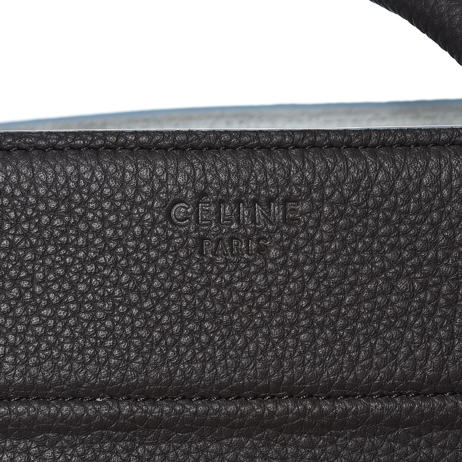 Celine Baby Grained Calfskin Medium Phantom Luggage Anthracite 6 of 9