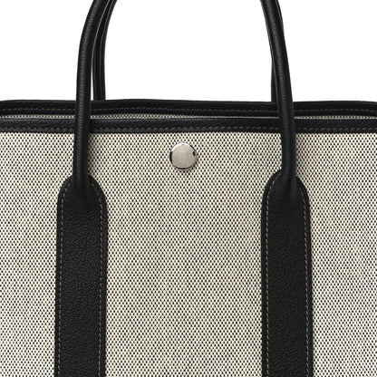 Hermes Toile Negonda Garden Party 30 TPM Black Ecru 7 of 9