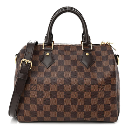 Louis Vuitton Damier Ebene Speedy Bandouliere 25 1 of 9