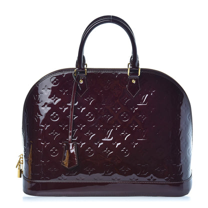 Louis Vuitton Vernis Alma GM Amarante 1 of 6