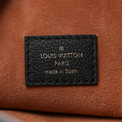 Louis Vuitton Grained Calfskin Low Key Hobo MM Black 7 of 10