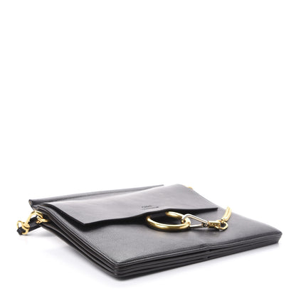 Chloe Goatskin Medium Faye Shoulder Bag Black 4 of 9