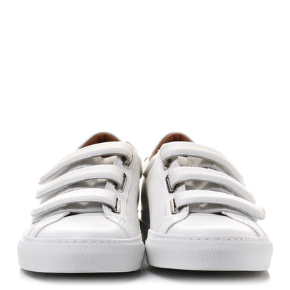 Givenchy Calfskin Velcro Strap Mens Urban Street Sneakers 44 White 2 of 12