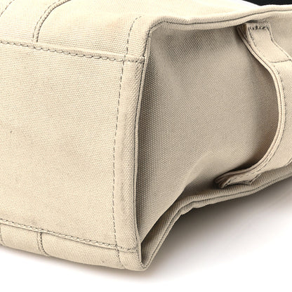 Marc Jacobs Cotton Canvas Medium The Traveler Tote Bag Beige 11 of 11