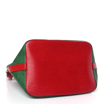Louis Vuitton Epi Bi-Color Petit Noe Borneo Castillan Red 4 of 8
