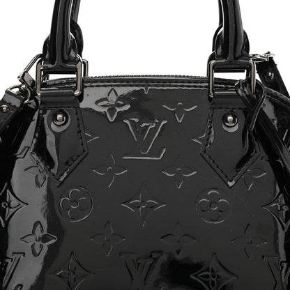 Louis Vuitton Vernis Alma BB Noir Magnetique 8 of 12
