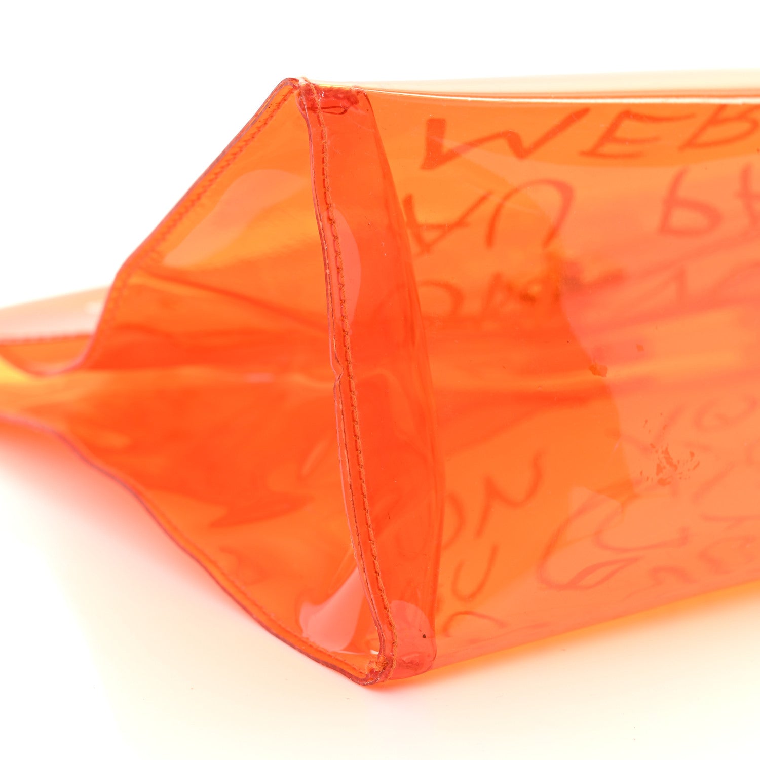 Hermes Vinyl Souvenir De L'Exposition Kelly Orange 9 of 14