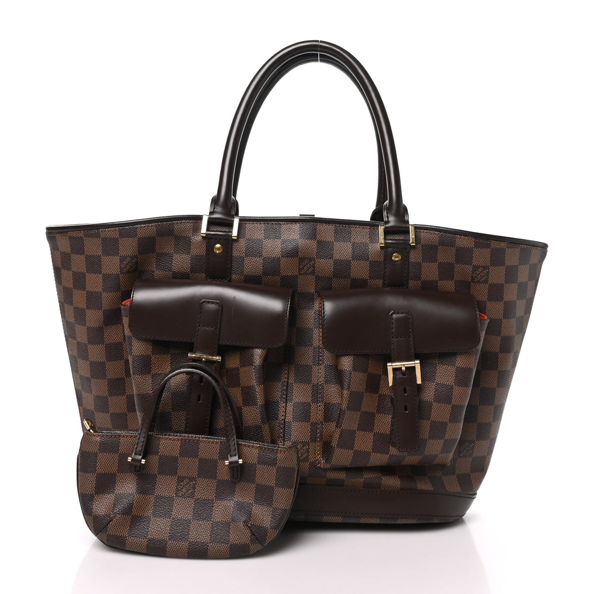 Louis Vuitton Damier Ebene Manosque GM 3 of 10