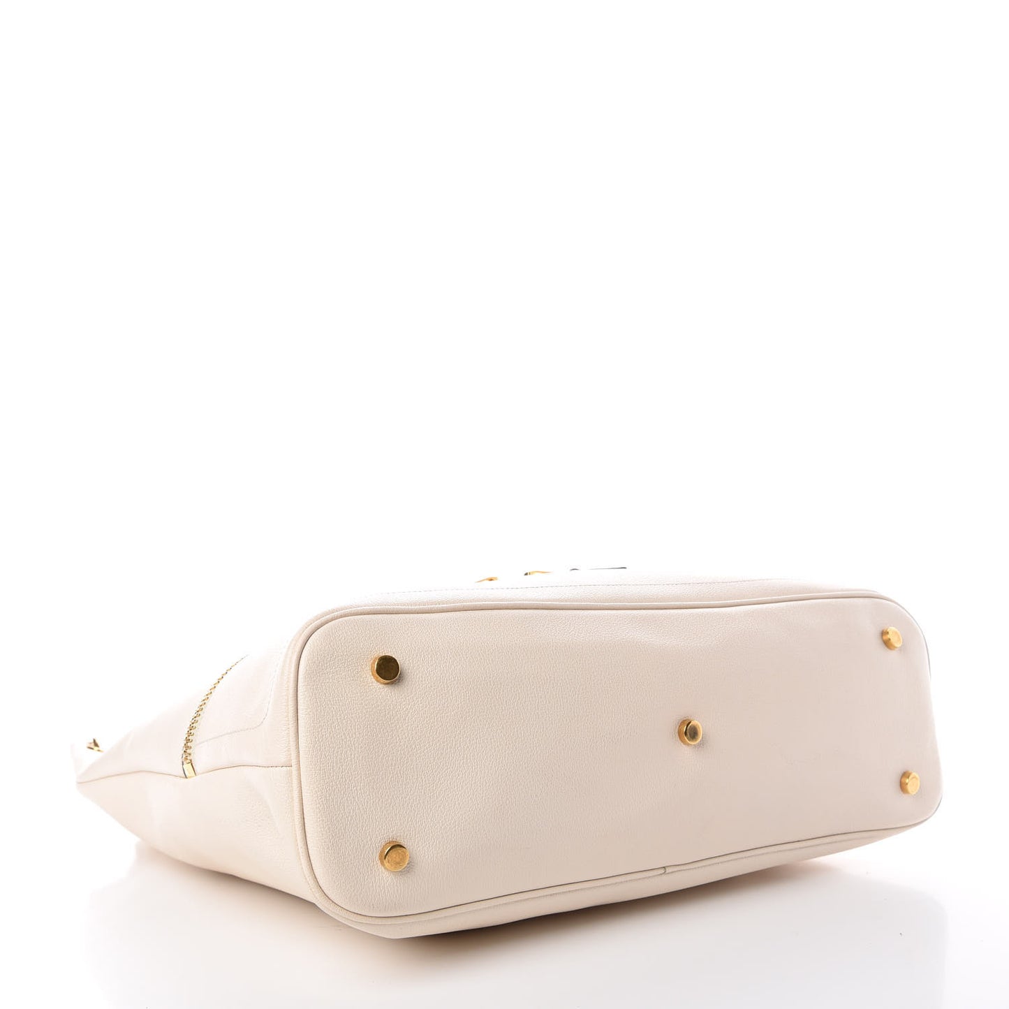 Vendome Calfskin Nina Utiity Hobo Ivory