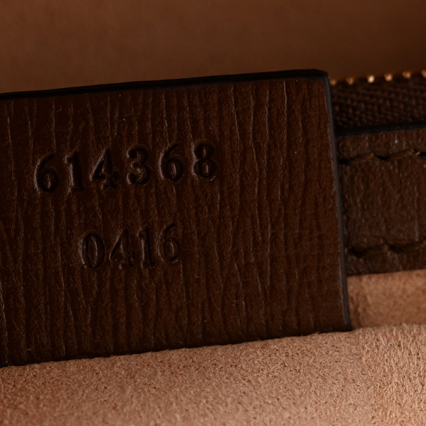 GG Supreme Monogram Mini Clasp Bag Beige Brown