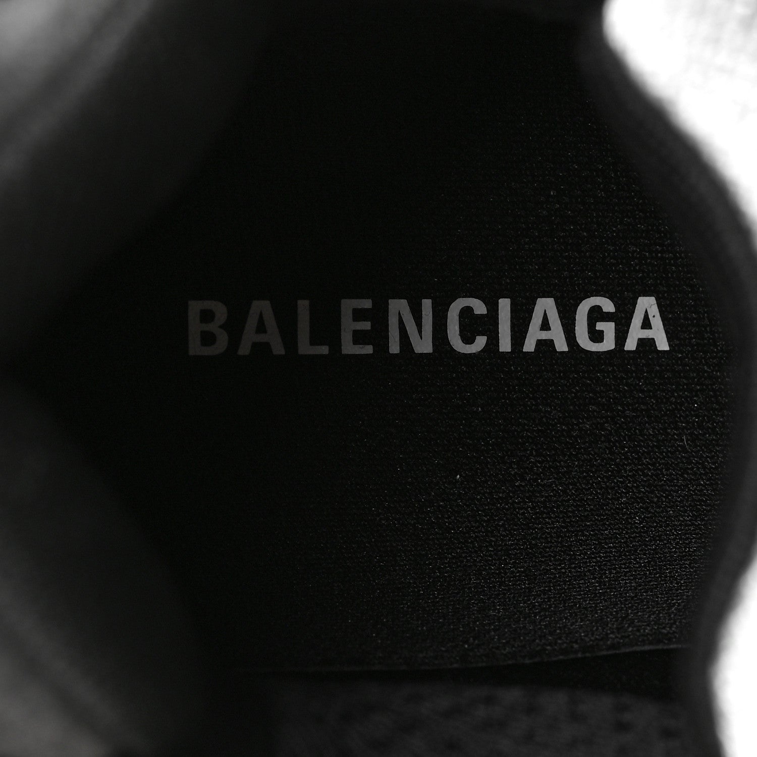 Balenciaga Mesh Rubber Bi-Color Mens Runner Sneakers 41 White Black 8 of 8