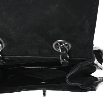 Chanel Nubuck Small Coco Twin Flap Black 4 of 9