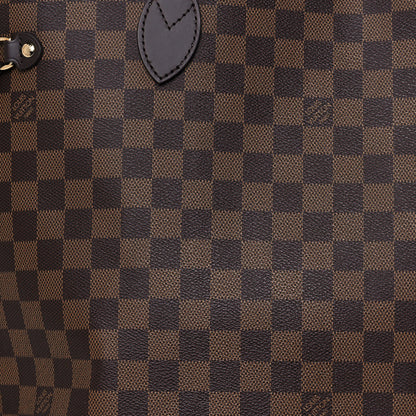 Louis Vuitton Damier Ebene Neo Neverfull MM Rose Ballerine 8 of 14