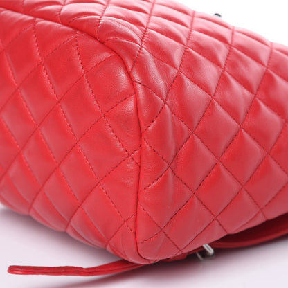Chanel Lambskin Quilted Small Urban Spirit Backpack Red 9 of 12