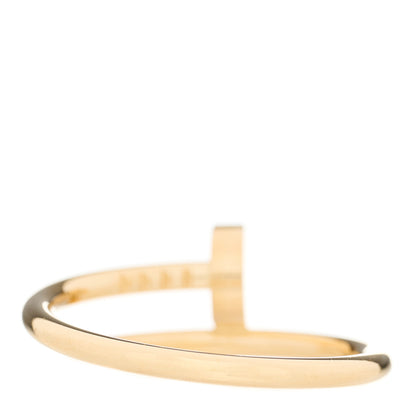 Cartier 18K Yellow Gold Small Juste Un Clou Ring 51 5.75 2 of 4