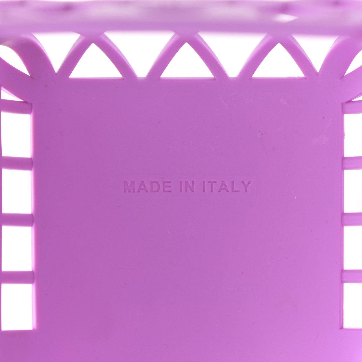 Fendi Recycled Plastic Vitello Liberty Matte Small Fendi Basket Violetta 9 of 11