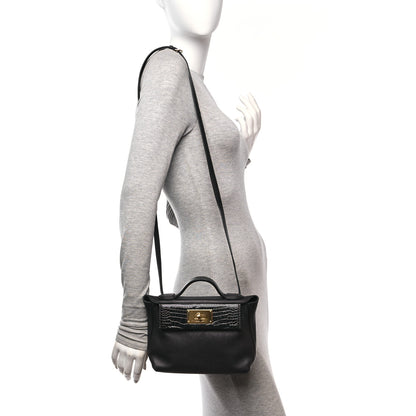 Hermes Evercolor Matte Alligator Swift Touch 24/24 21 Black 2 of 12