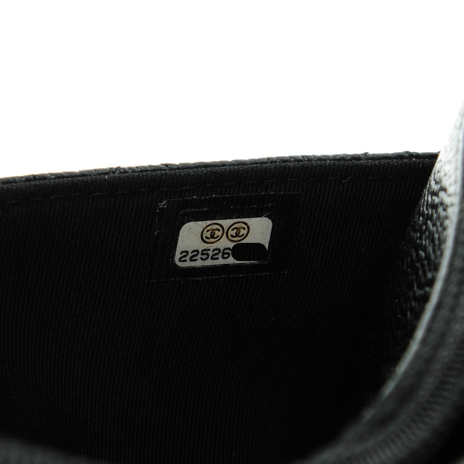 Chanel Caviar Quilted Wallet On Chain WOC Black 8 of 8
