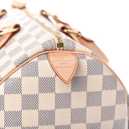 Louis Vuitton Damier Azur Speedy 30 8 of 10