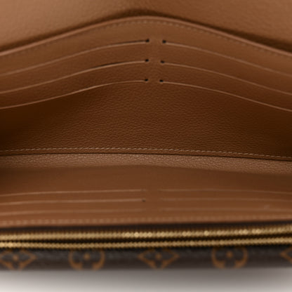 Louis Vuitton Calfskin Double V Wallet Sesame 5 of 9