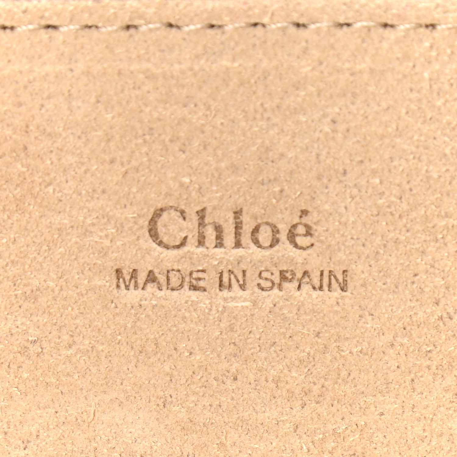 Chloe Suede Calfskin Faye Clutch Black 6 of 9