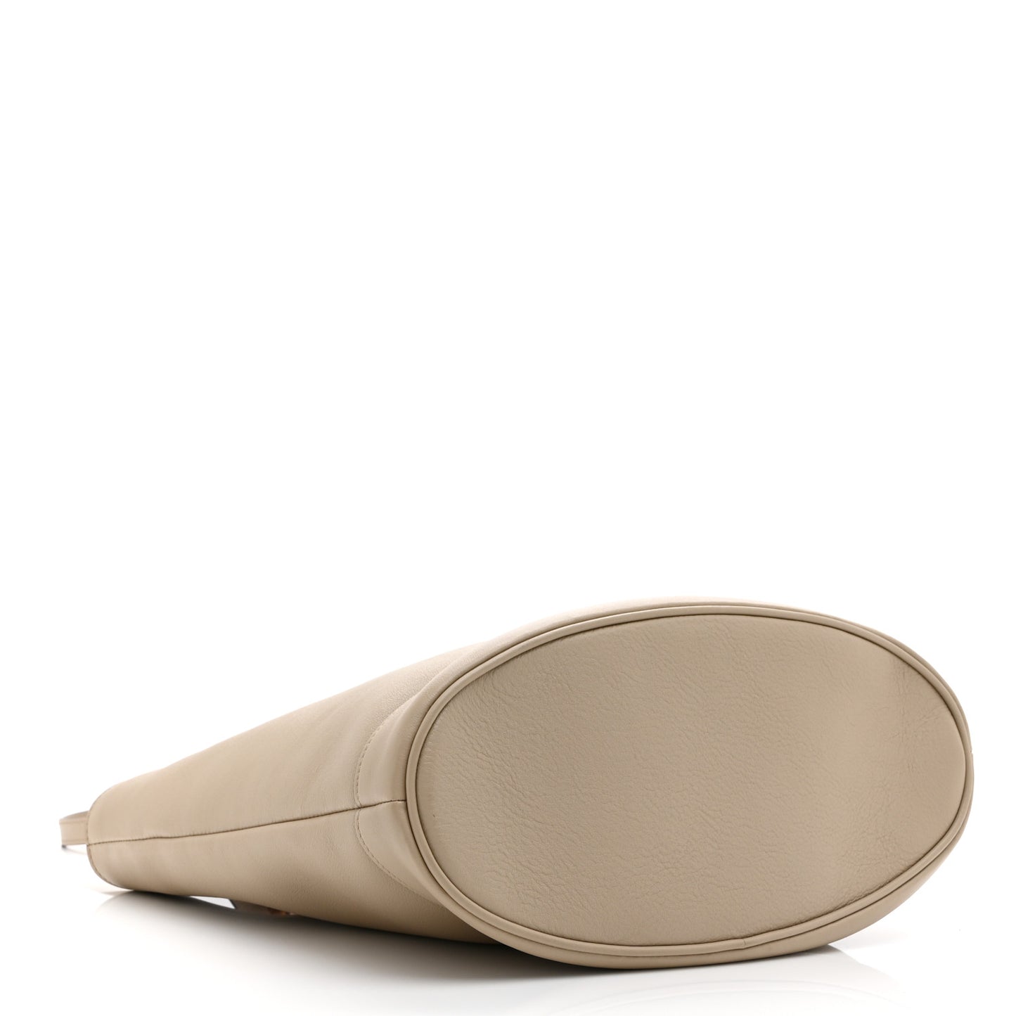 Calfskin Medium Diana Round Tote Bag Oatmeal