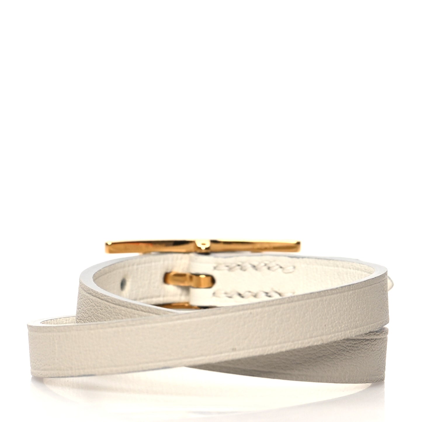 Swift Behapi Double Tour Bracelet T1 White Gris Perle