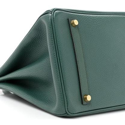 Hermes Ardennes Birkin 35 Vert Fonce 9 of 13