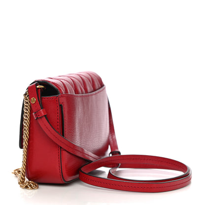 Givenchy Goatskin Quilted GV3 Mini Pocket Convertible Bag Vermillon 3 of 14