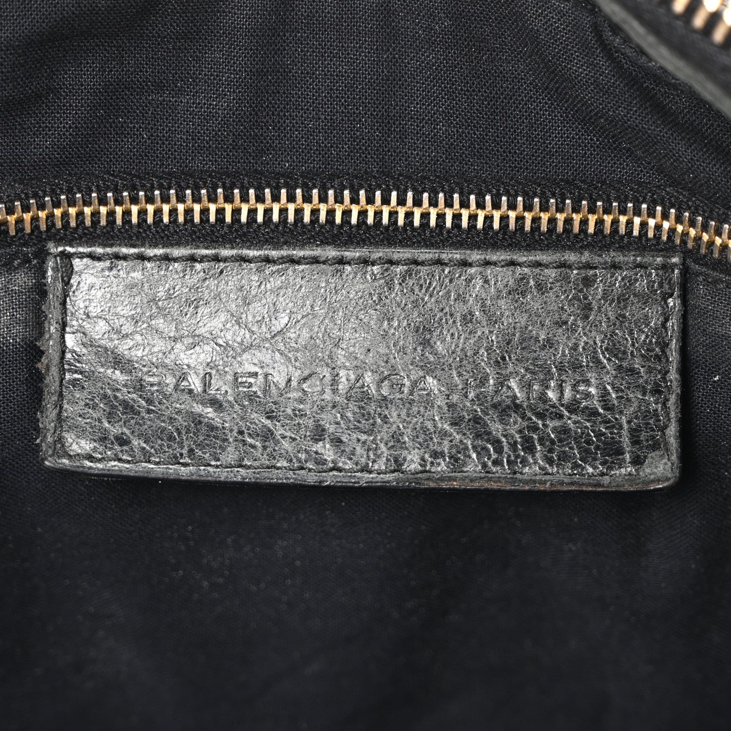 Balenciaga Agneau Giant 21 Gold Hardware Part Time Black 10 of 19