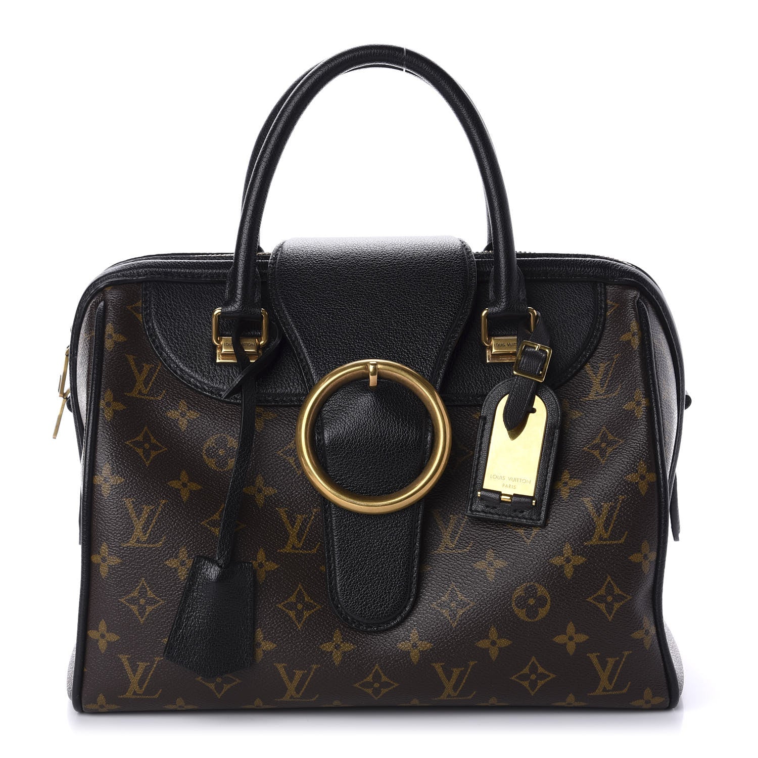 Louis Vuitton Monogram Golden Arrow Speedy Black 1 of 10