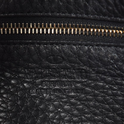 Valentino Garavani Grained Calfskin Small Rockstud Tote Black 6 of 13