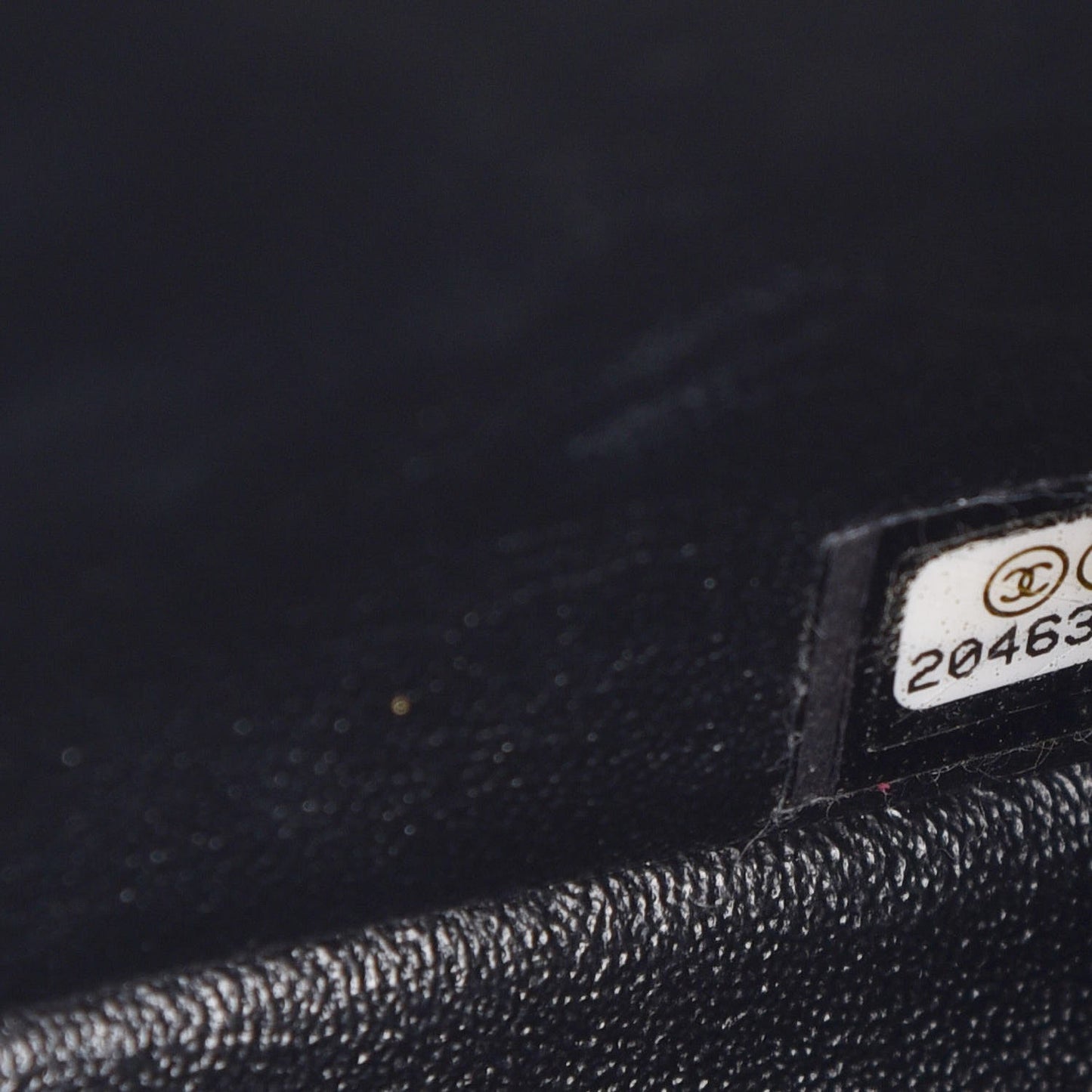 Lambskin Quilted Mini Square Flap Black