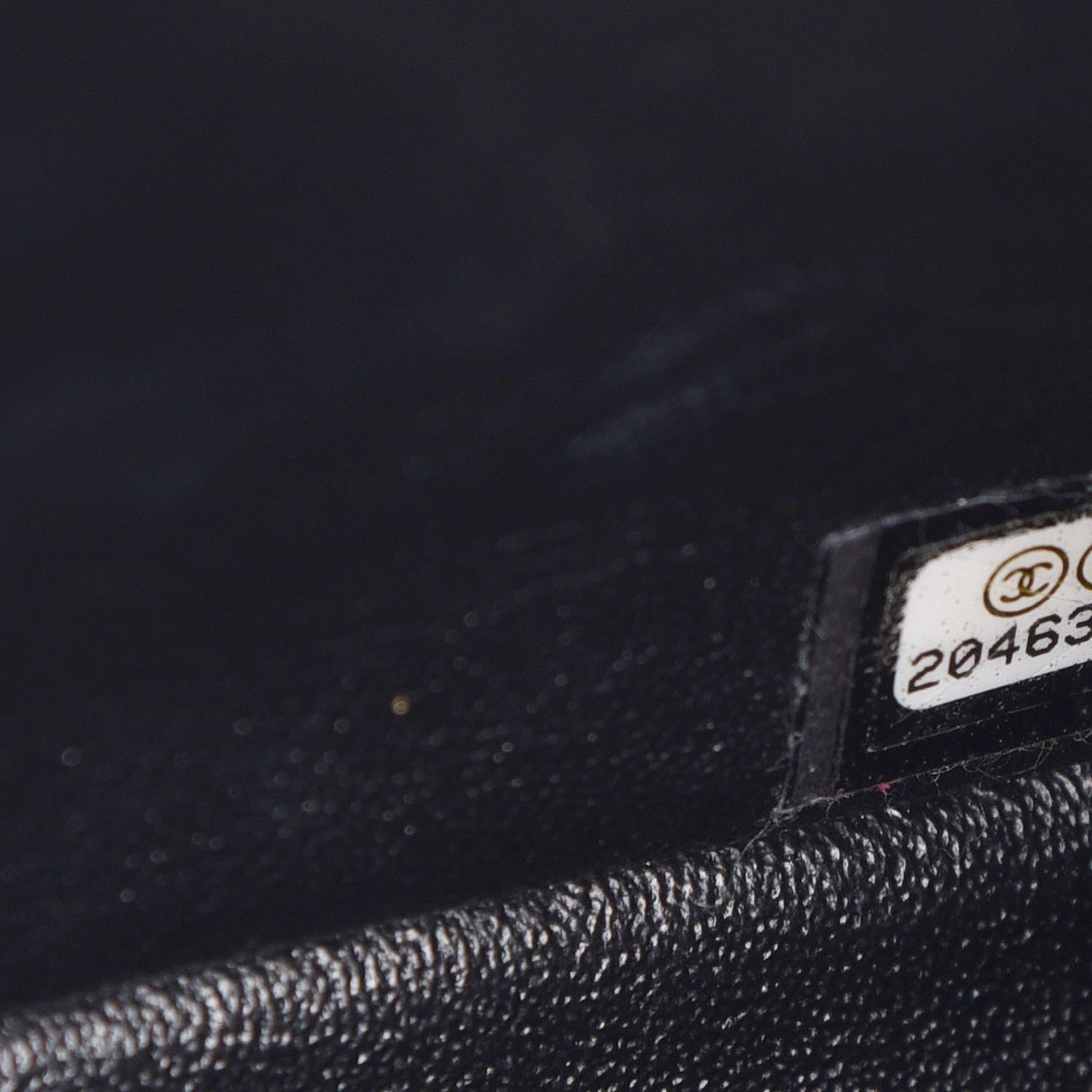 Chanel Lambskin Quilted Mini Square Flap Black 6 of 10