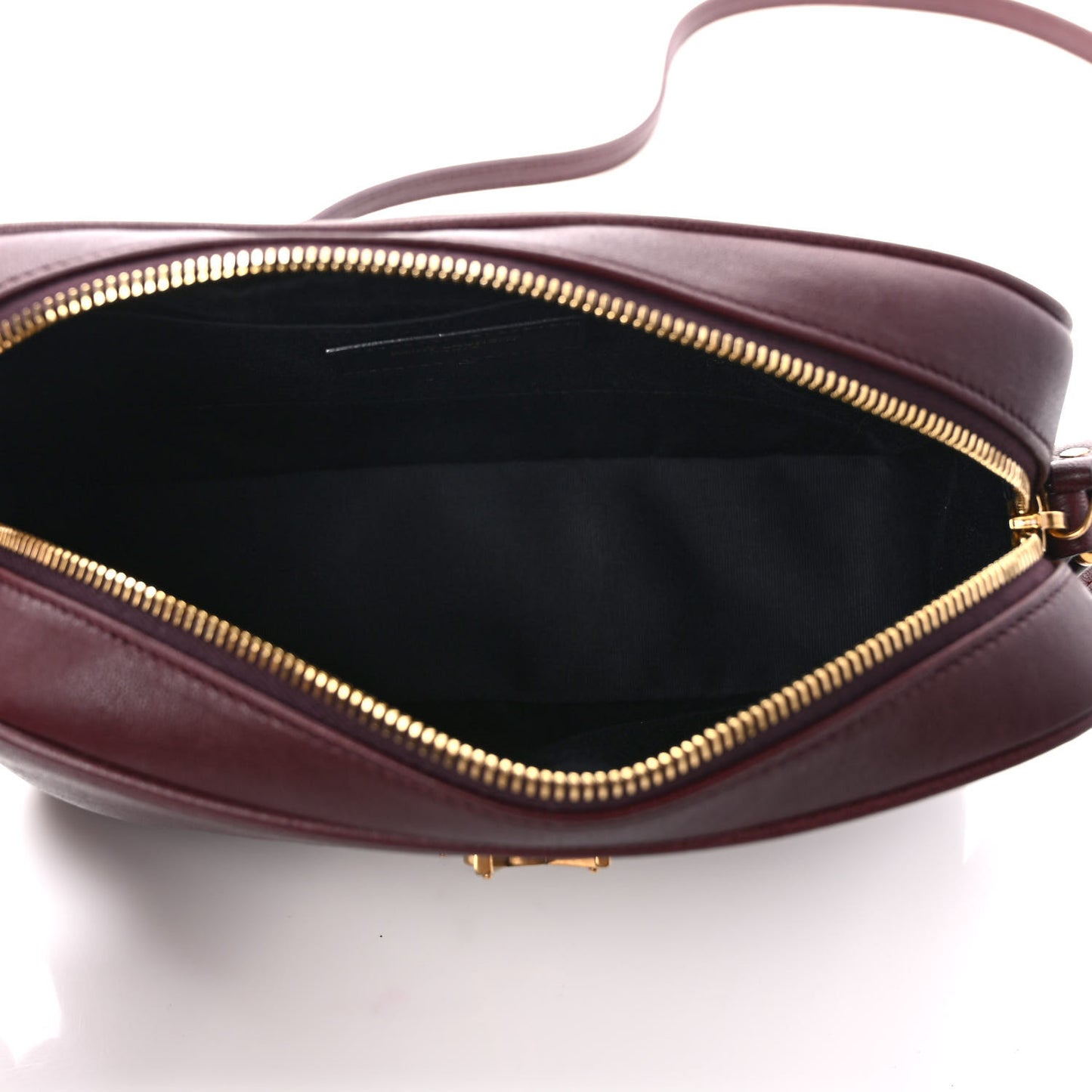 Lambskin Monogram Lou Camera Bag Burgundy