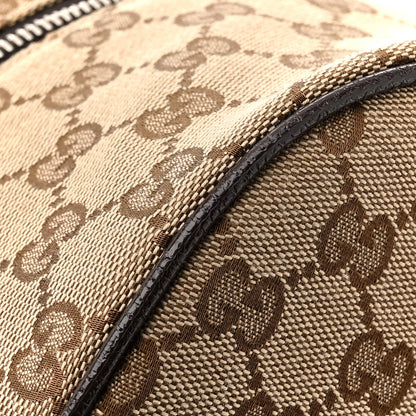 Gucci Monogram Dollar Calfskin Waist Pouch Beige Ebony Testa di Moro Marrone Scuro 11 of 11