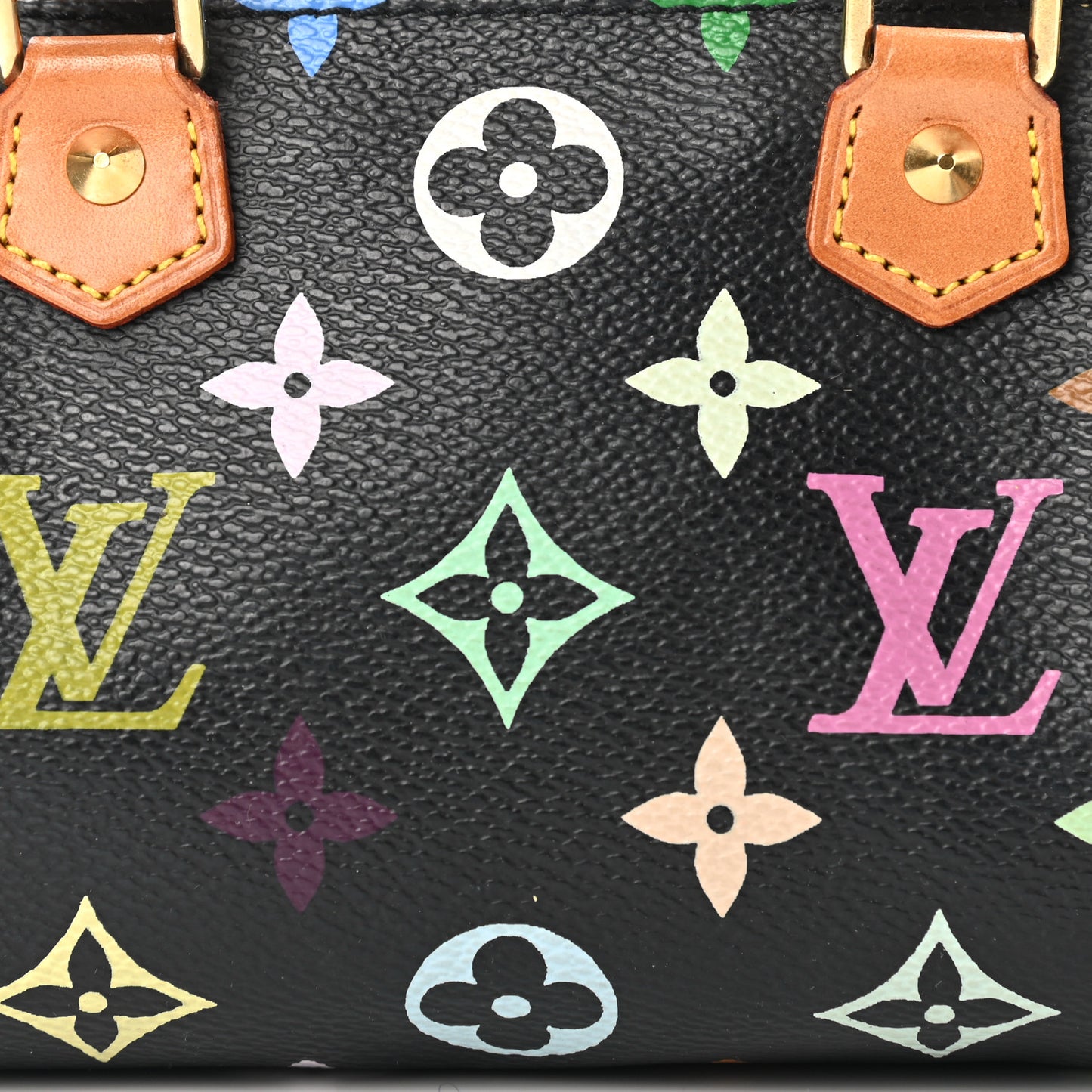 Monogram Multicolor Mini Sac HL Speedy Black
