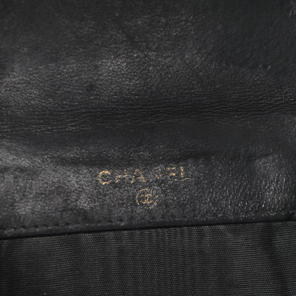 Chanel Caviar Timeless CC Compact French Wallet Black 8 of 10