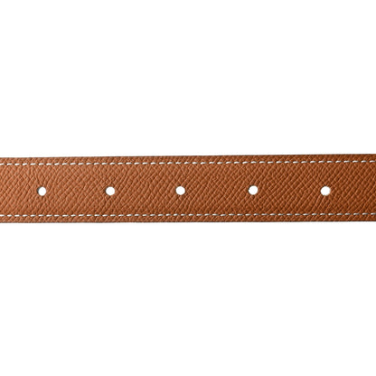 Hermes Box Togo 24mm Mini H Belt 80 32 Black Gold 3 of 6
