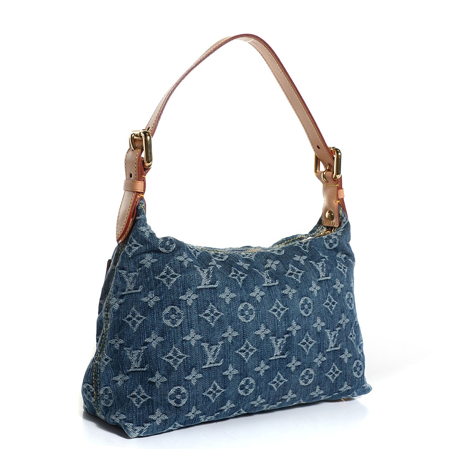 Monogram Denim Baggy PM Blue