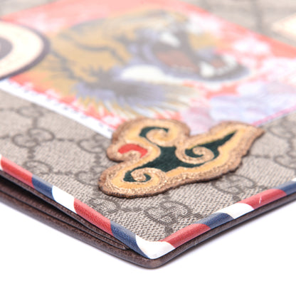 Gucci GG Supreme Monogram Courrier Documents Holder Beige New Acero 6 of 12