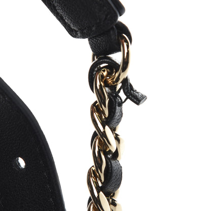 Chanel Calfskin Stitched Casual Trip Waist Bag Black 10 of 11
