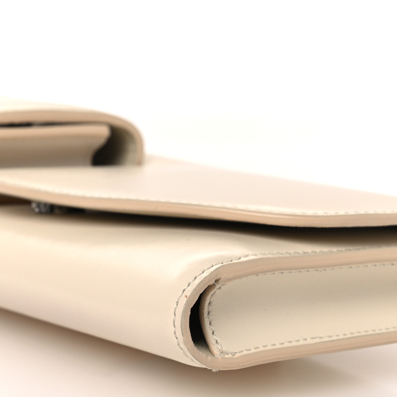The Row Smooth Calfskin Horizontal Belt Bag Ivory 17 of 19