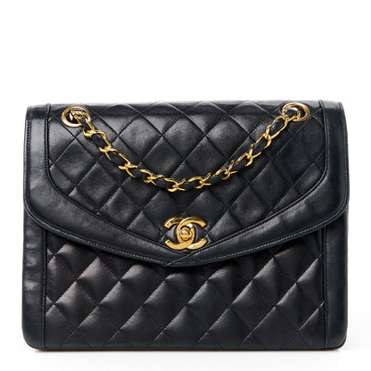 Chanel Lambskin Quilted Small Single Flap Black 1 of 13