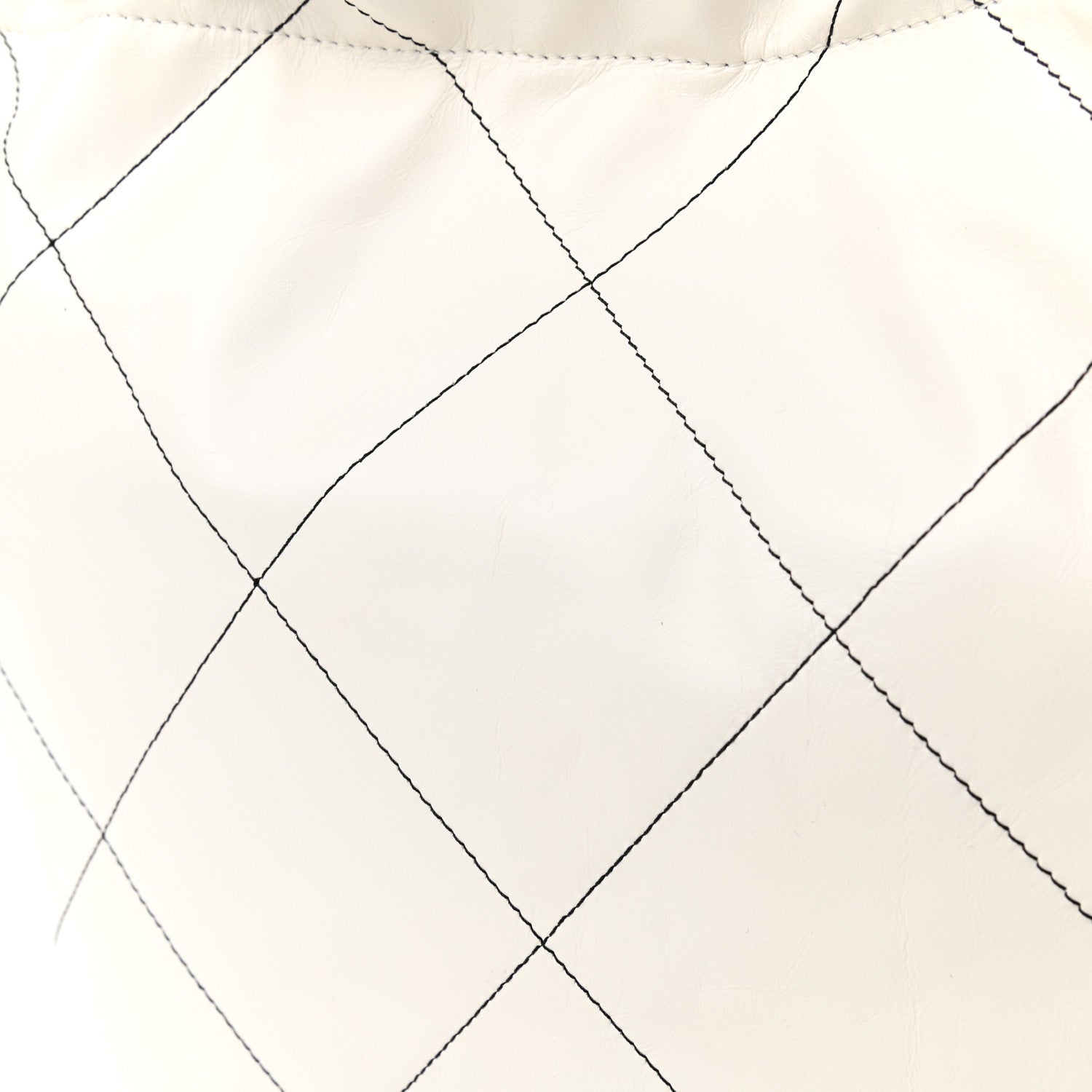 Chanel Shiny Calfskin Quilted Small Chanel 22 White 12 of 12