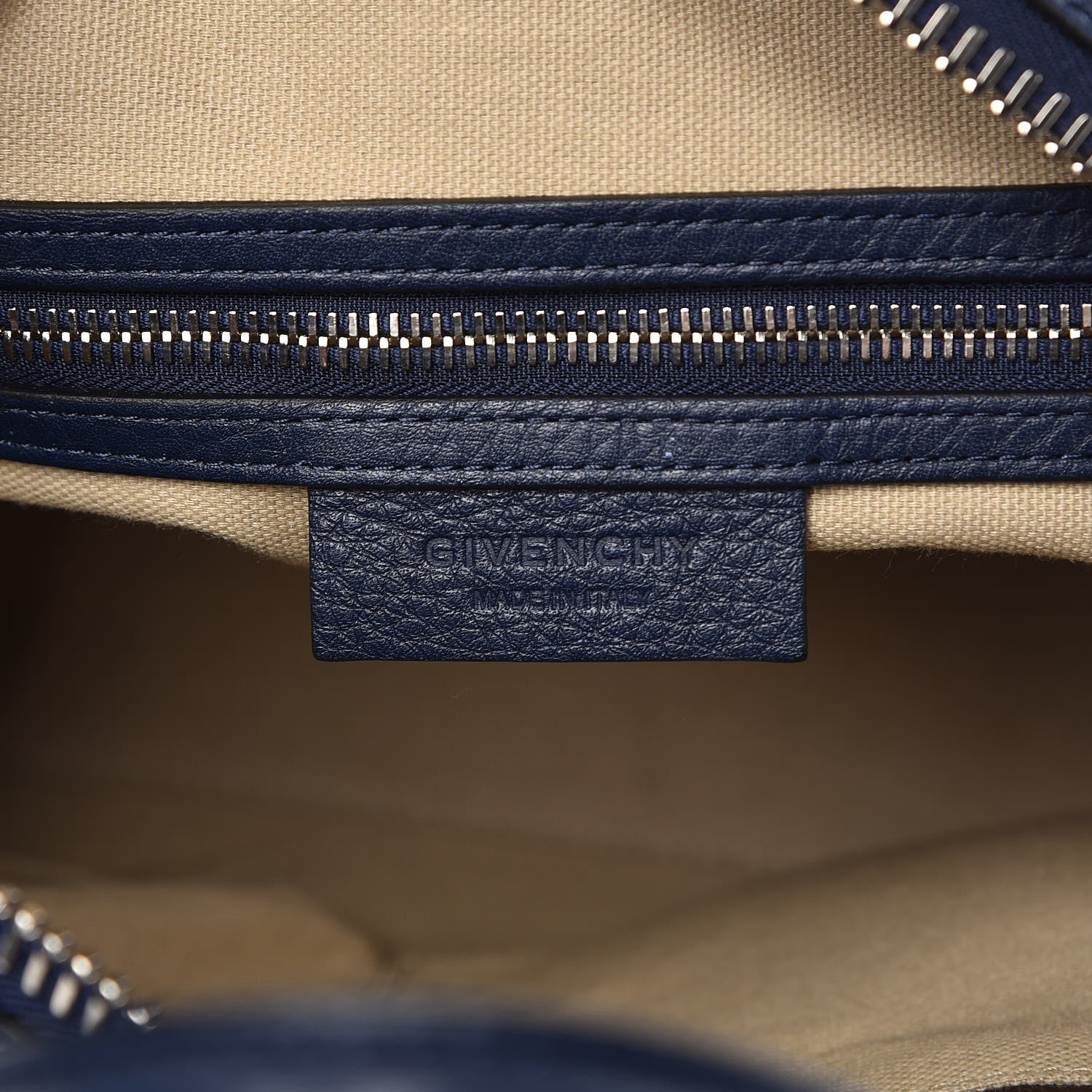Givenchy Pebbled Calfskin Small Nightingale Night Blue 8 of 9
